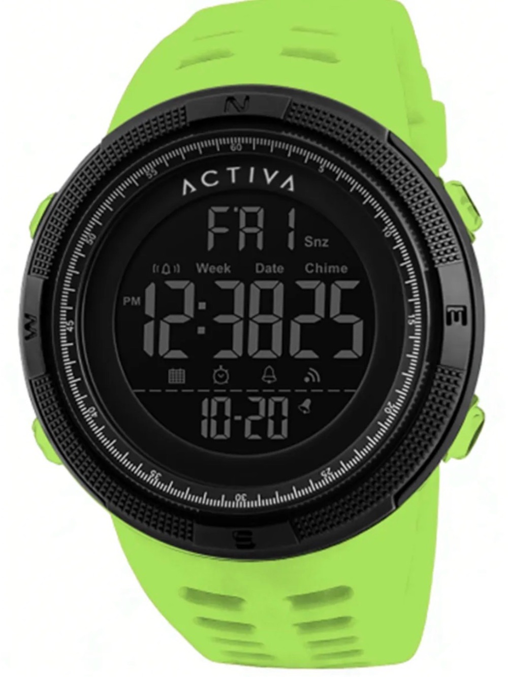 New in Box Activa Digital Green Watch